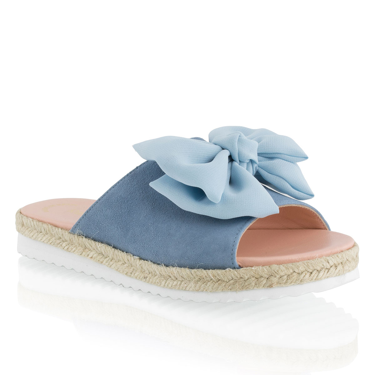Russell & Bromley ORGANZA Bow Trim Slider