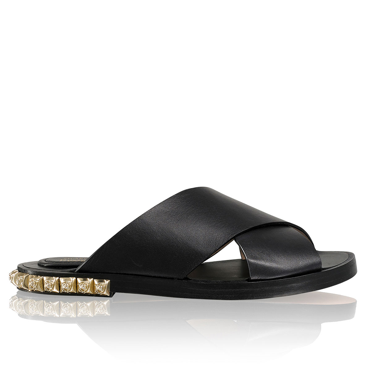 Russell & Bromley ROCKROSE Stud Heel Slide