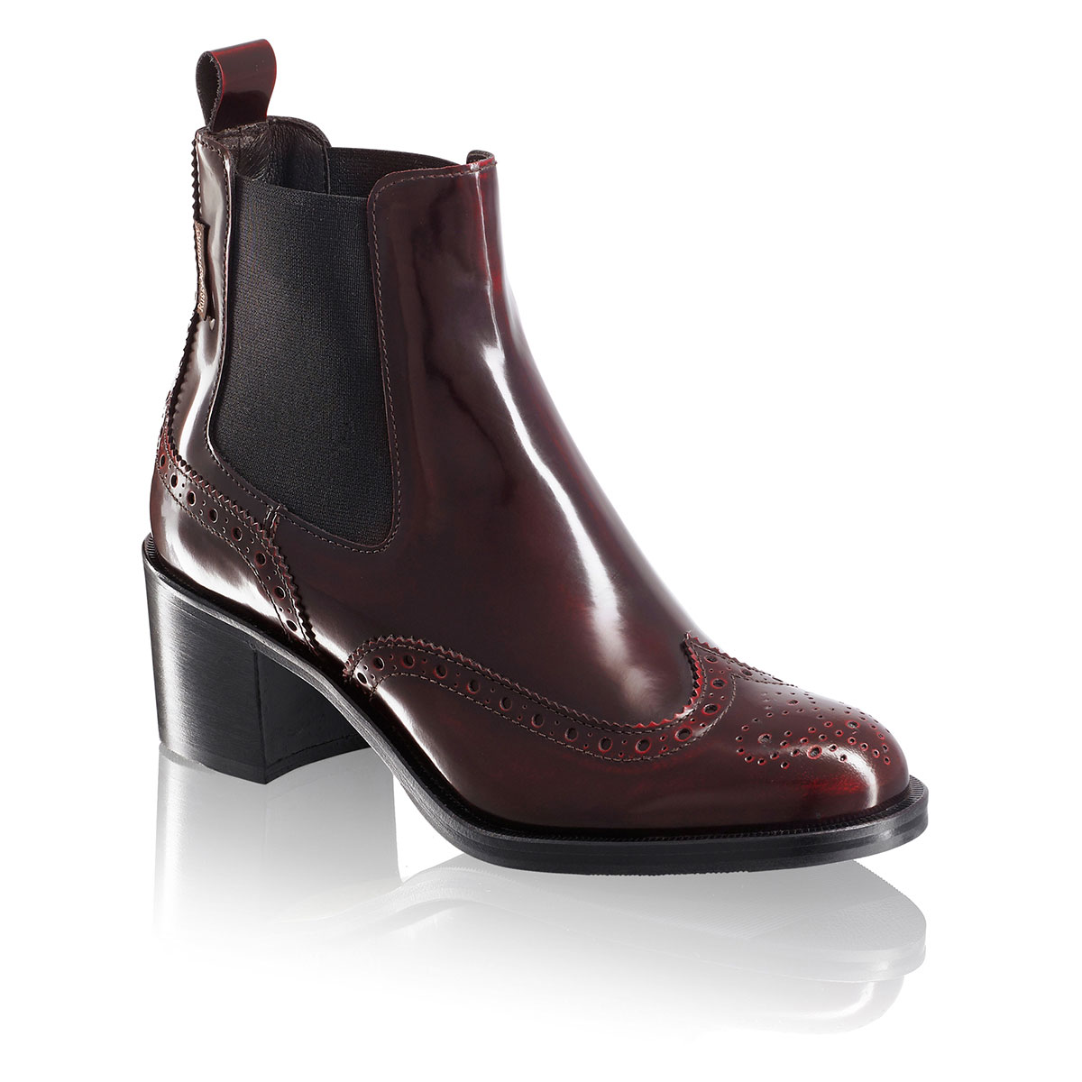 Russell & Bromley CAVENDISH Block Heel Chelsea Boot
