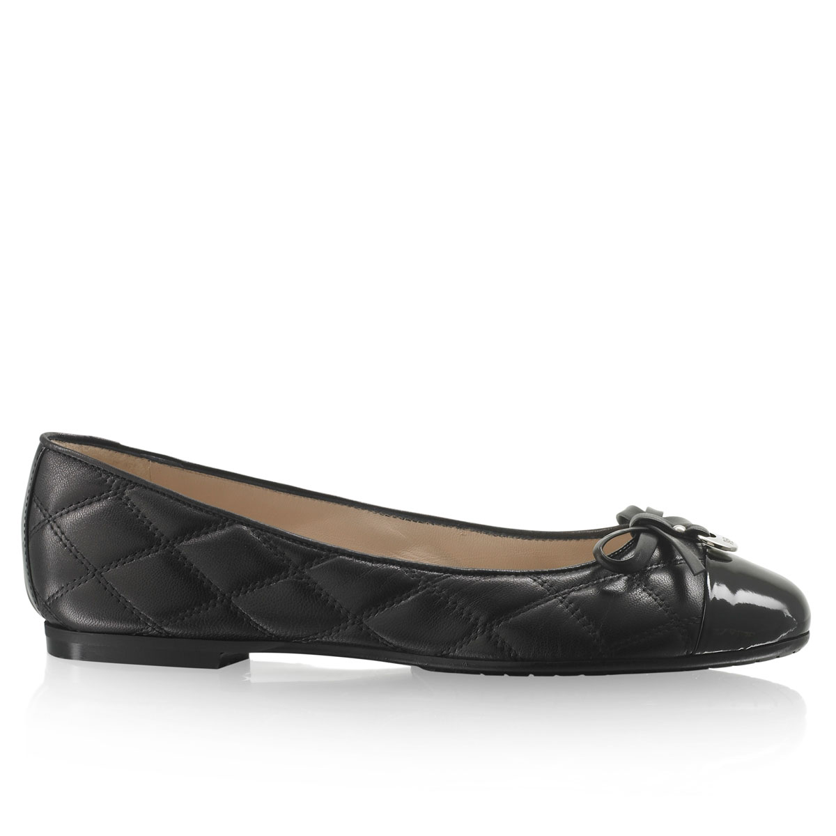 Russell & Bromley CHARMING Quilted Ballet Flat