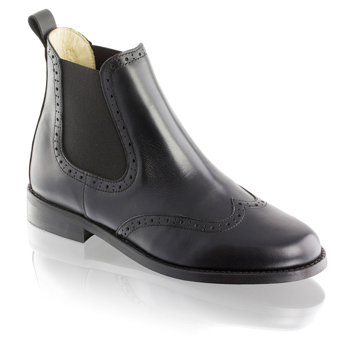 Russell & Bromley MORGAN Brogue Chelsea Boot