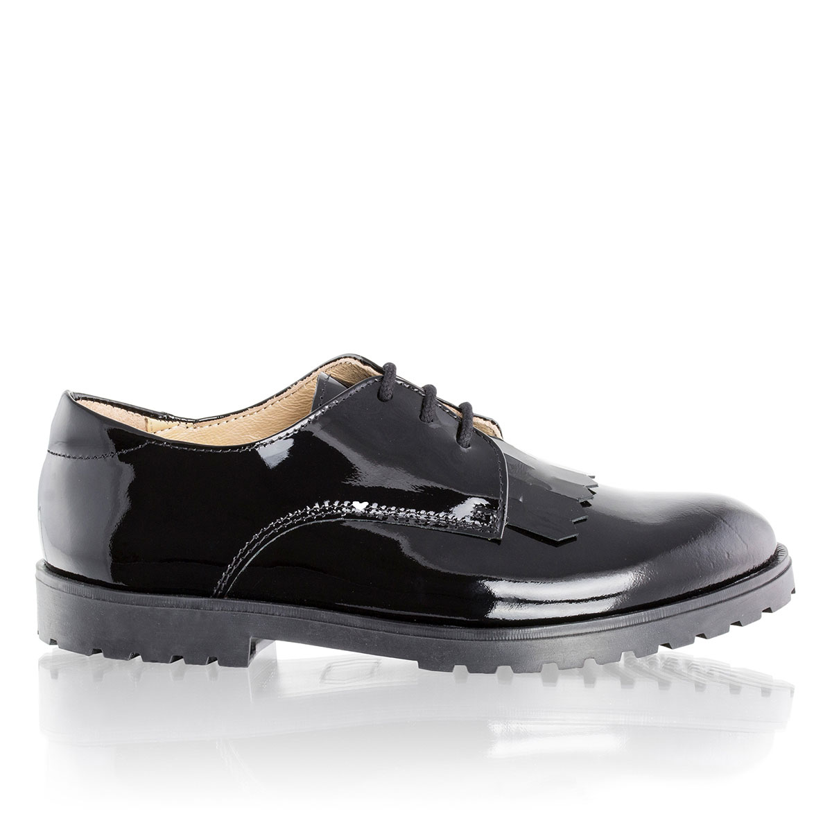 Russell & Bromley NICOLE Fringed Lace Up