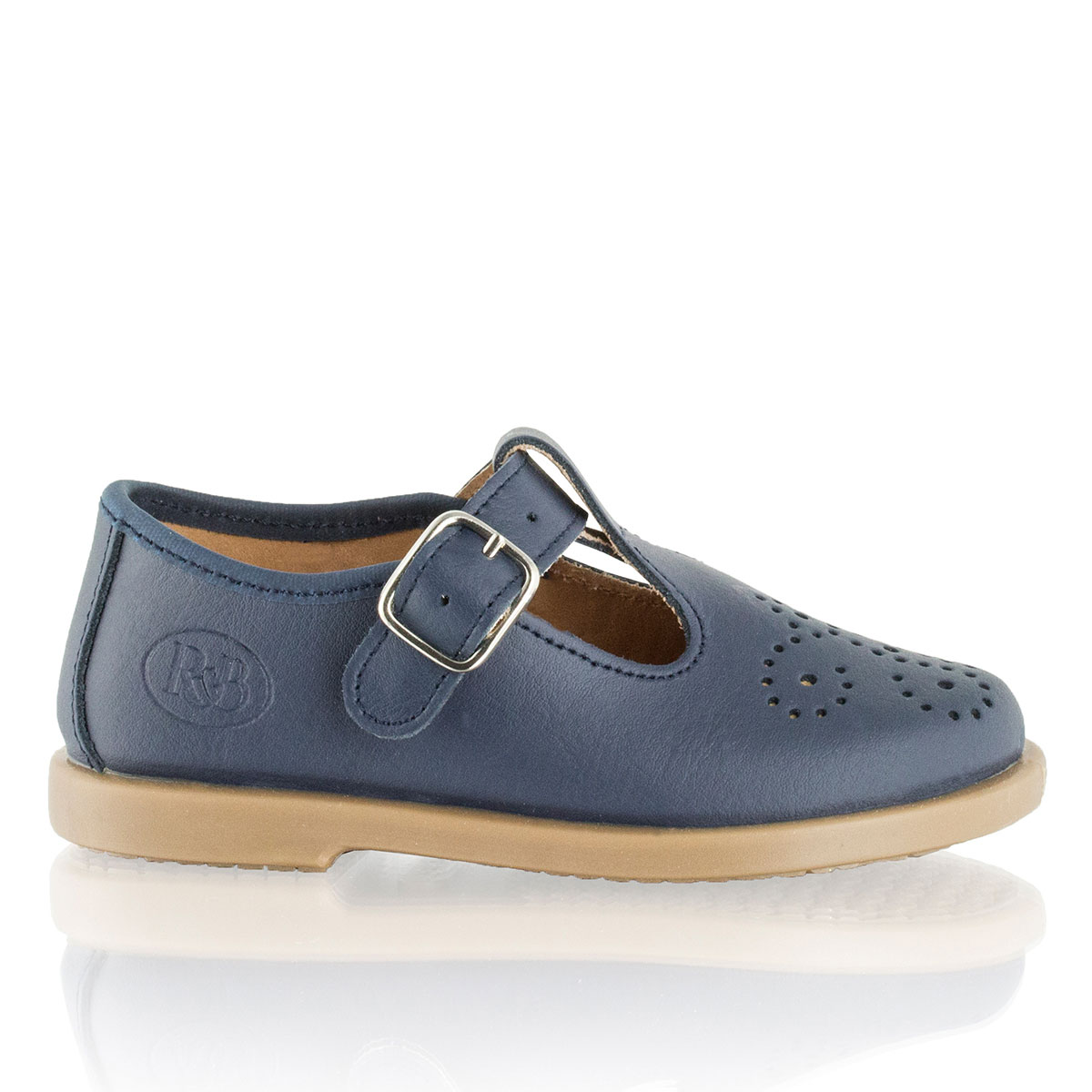 Russell & Bromley MILO Buckle T Bar Brogue Shoe
