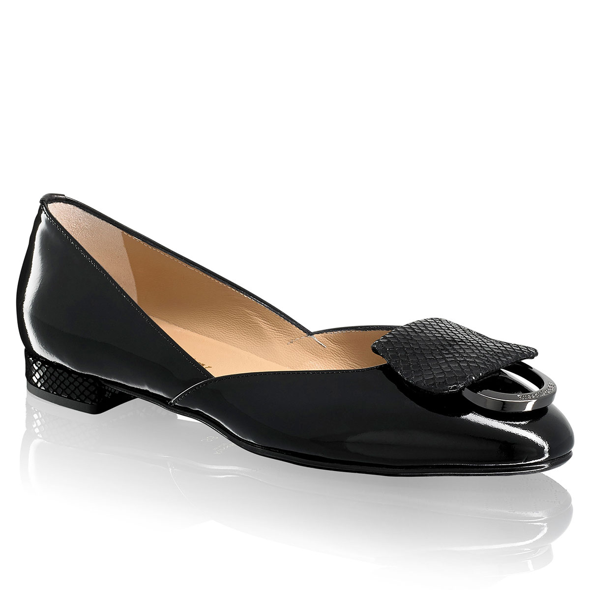 Russell & Bromley KNOCKOUT Ring Trim Flat