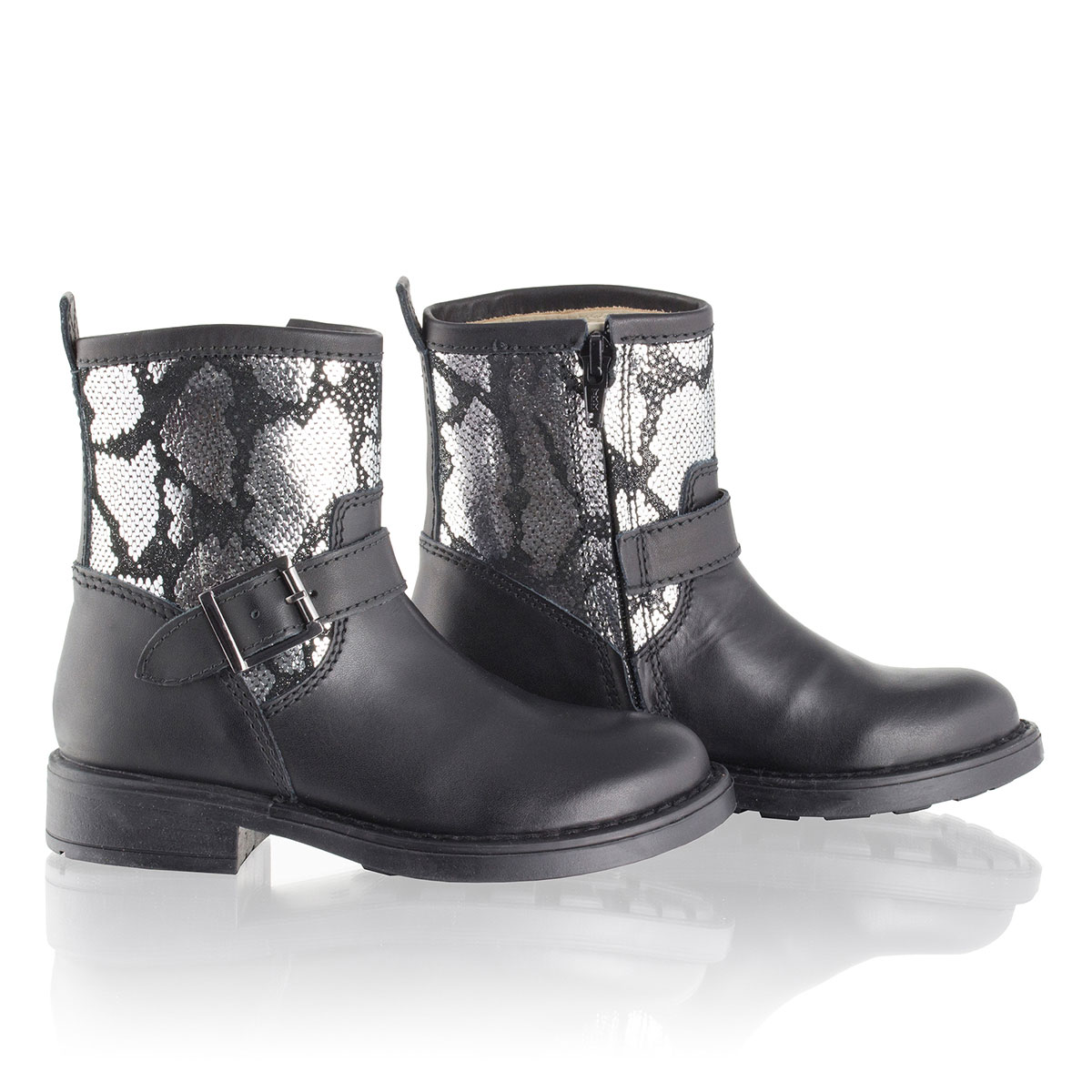 Russell & Bromley ZOE Buckle Trim Ankle Boot