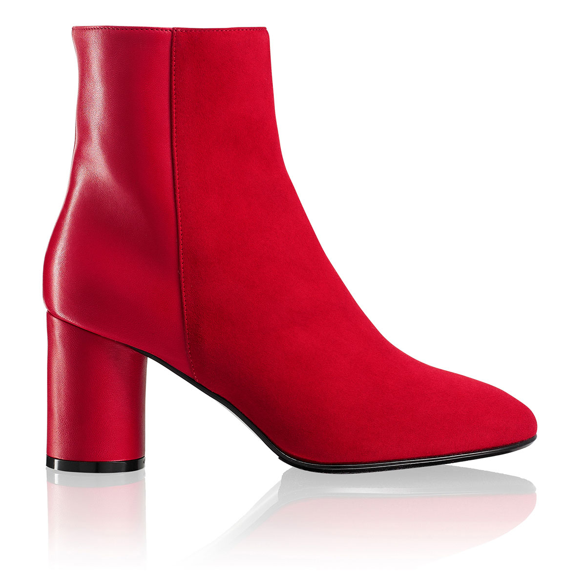 Russell & Bromley ON A ROLL Barrel Heel Ankle Boot