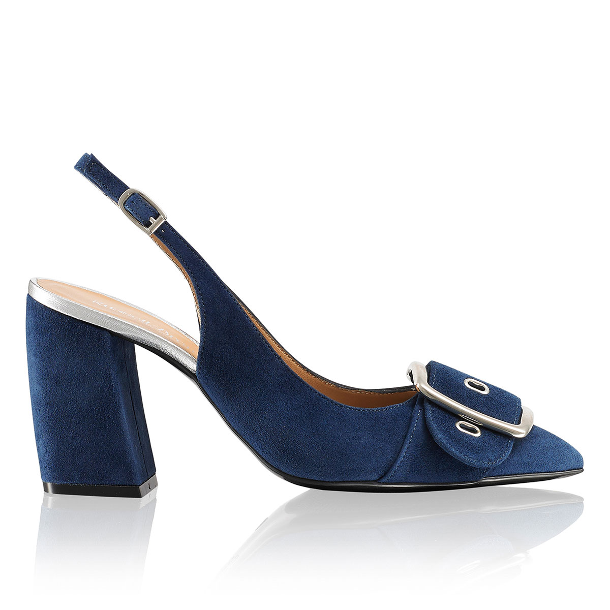 Russell & Bromley DOLLY Slingback Buckle Court