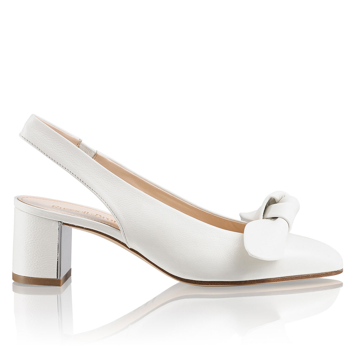 Russell & Bromley DOLORES Bow Trim Slingback