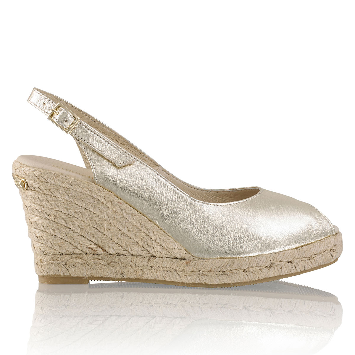 Russell & Bromley CANDYFLOSS Peep Toe Espadrille