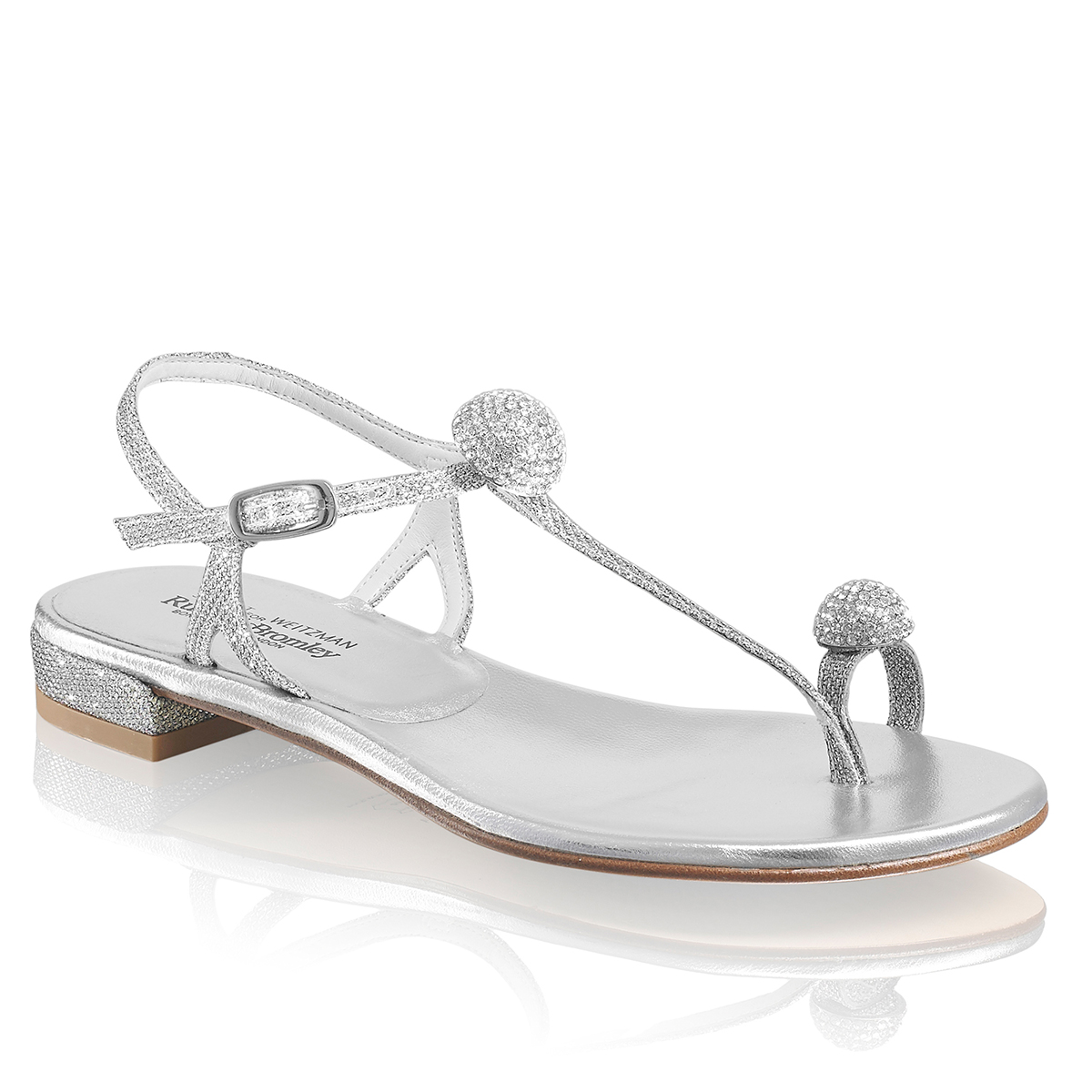 Russell & Bromley FIREBALLS Flat Jewelled Sandal
