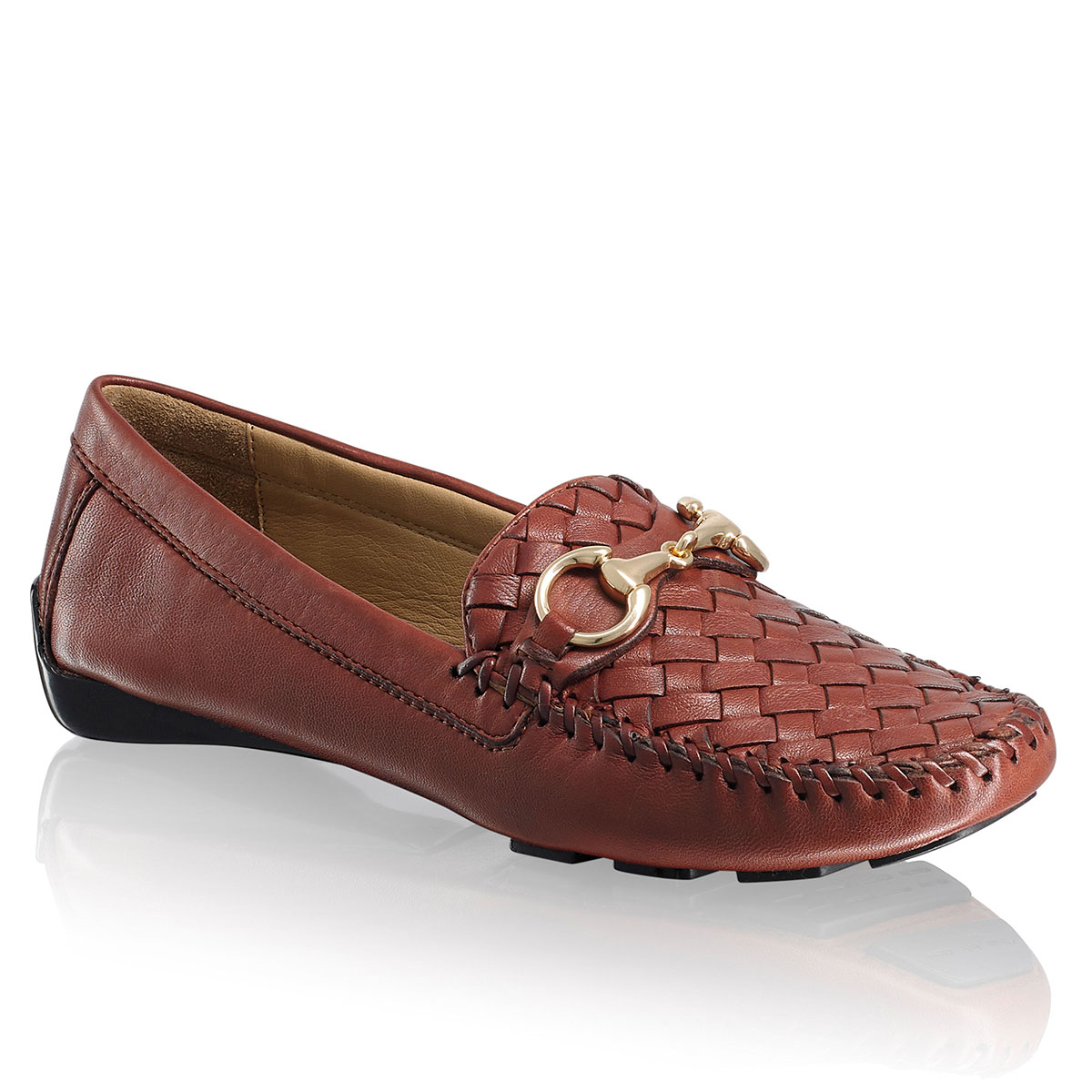 Russell & Bromley PERLATA Snaffle Trim Woven Driver
