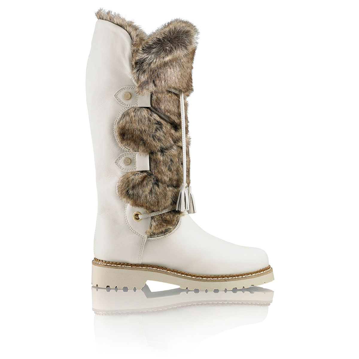 Russell & Bromley HIGHLANDER Faux Fur Boot