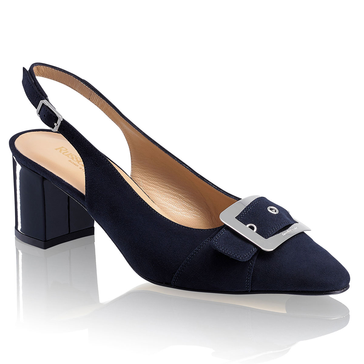 Russell & Bromley SUNBELT Buckle Slingback