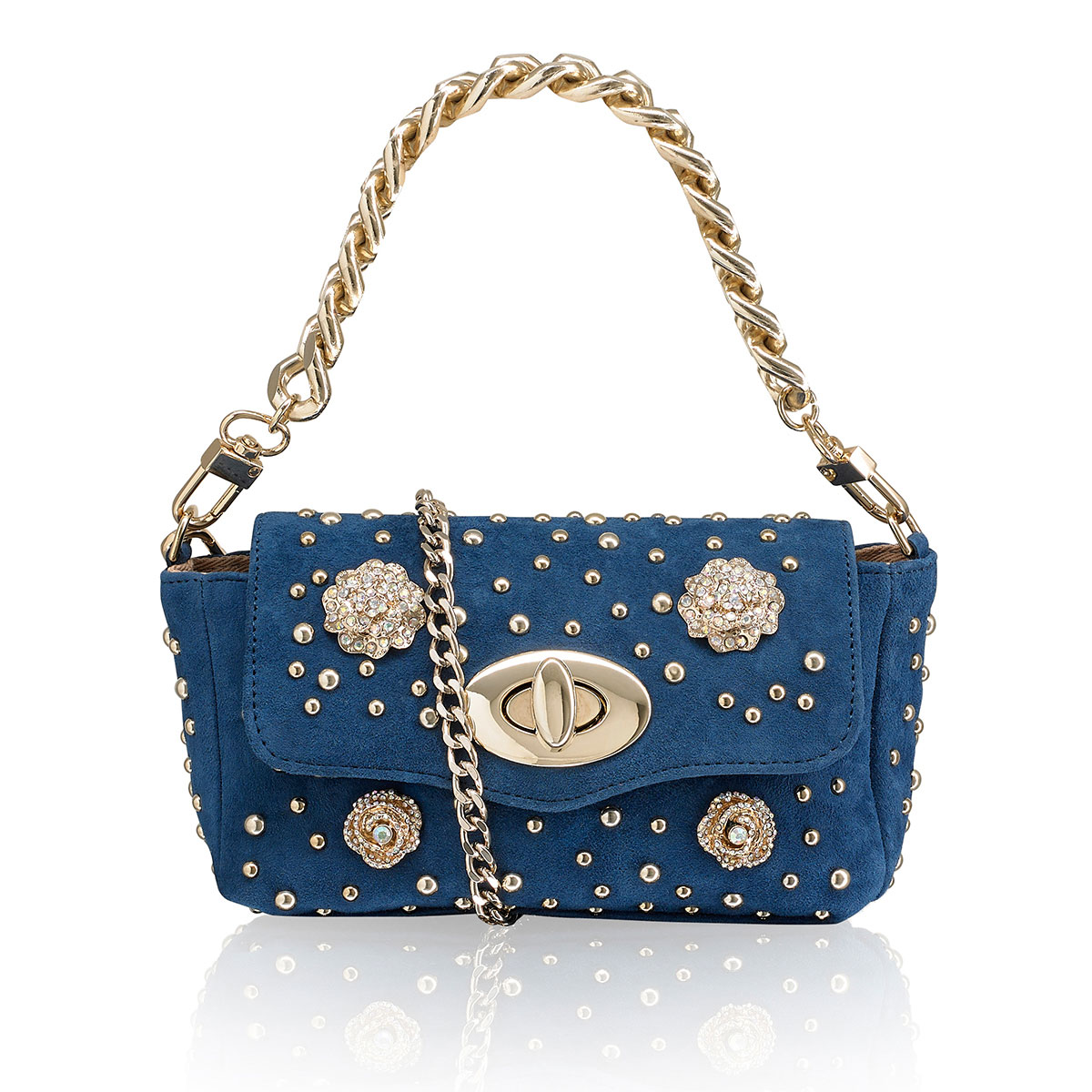 Russell & Bromley ROSEHIP Mini Chain Strap Bag
