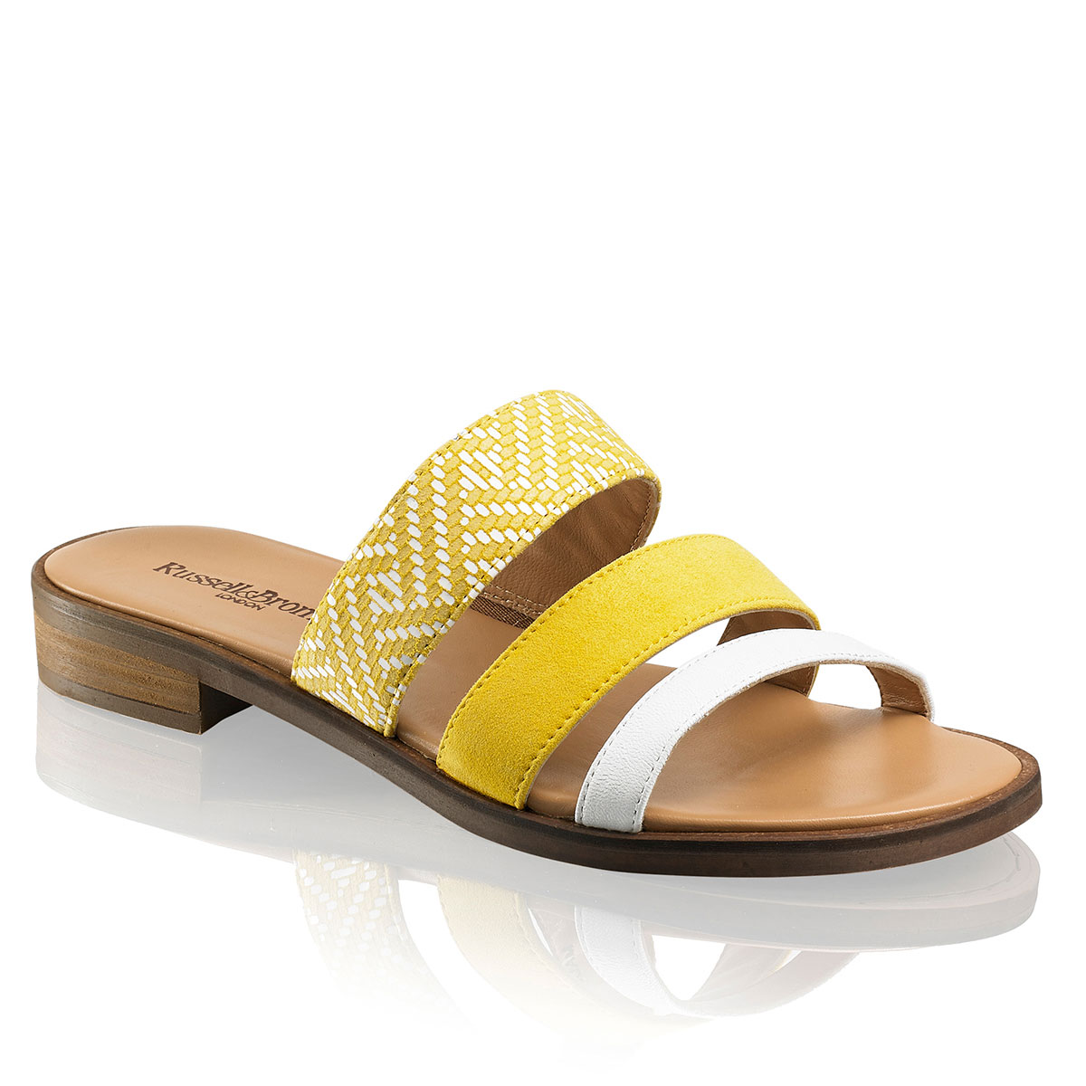 Russell & Bromley BLEEKER Three Strap Slide