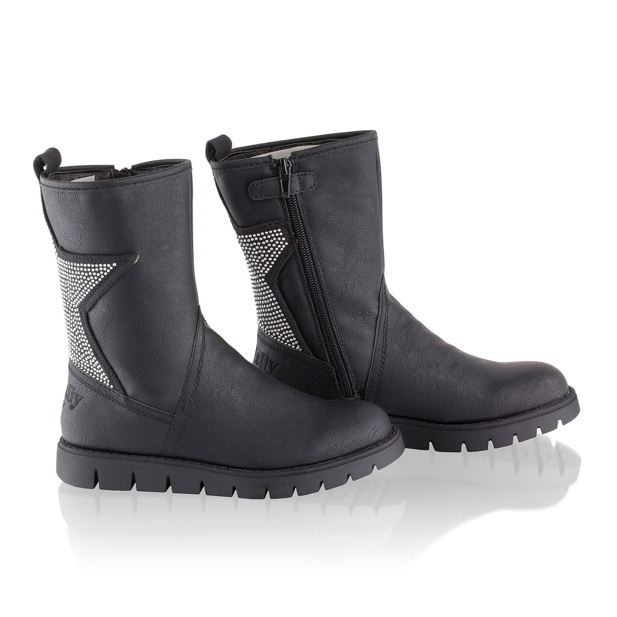 Russell & Bromley LK JENNY Star Detail Zip Boot