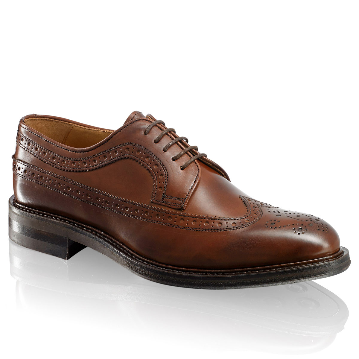Russell & Bromley SOUTHPORT Rubber Sole Brogue Derby