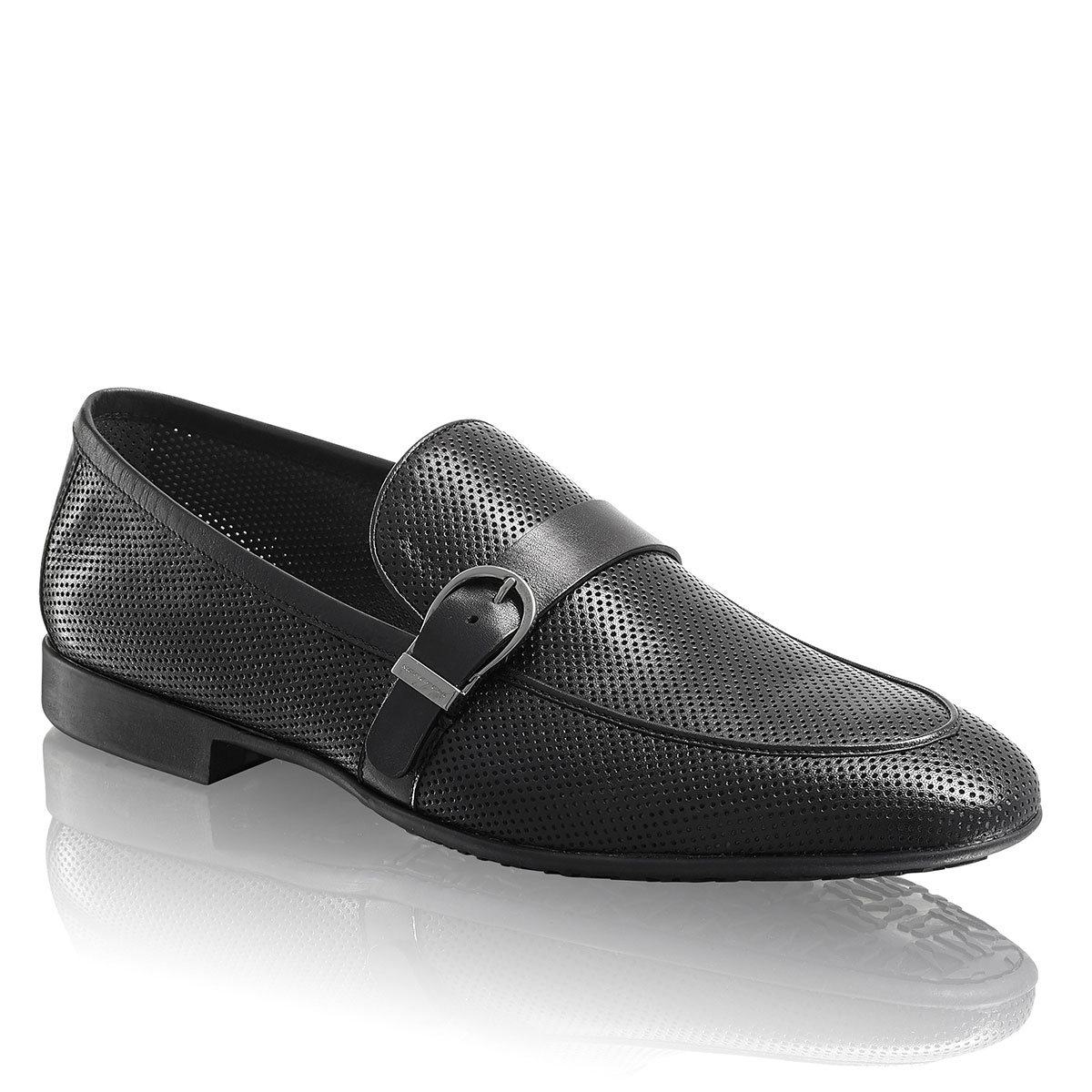 Russell & Bromley WHARF Perforated Slip On Loafer