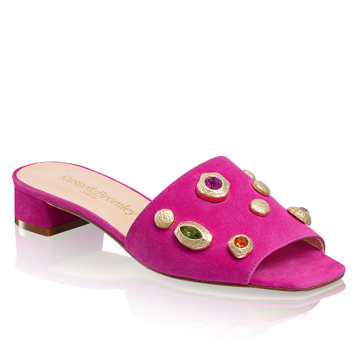 Russell & Bromley BAZAAR Gem Trim Mule