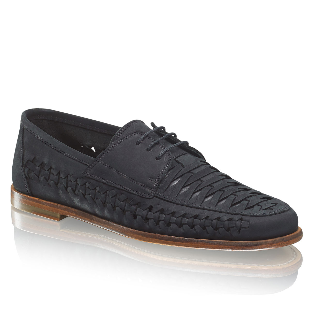 Russell & Bromley CUTLASS Woven Lace Up