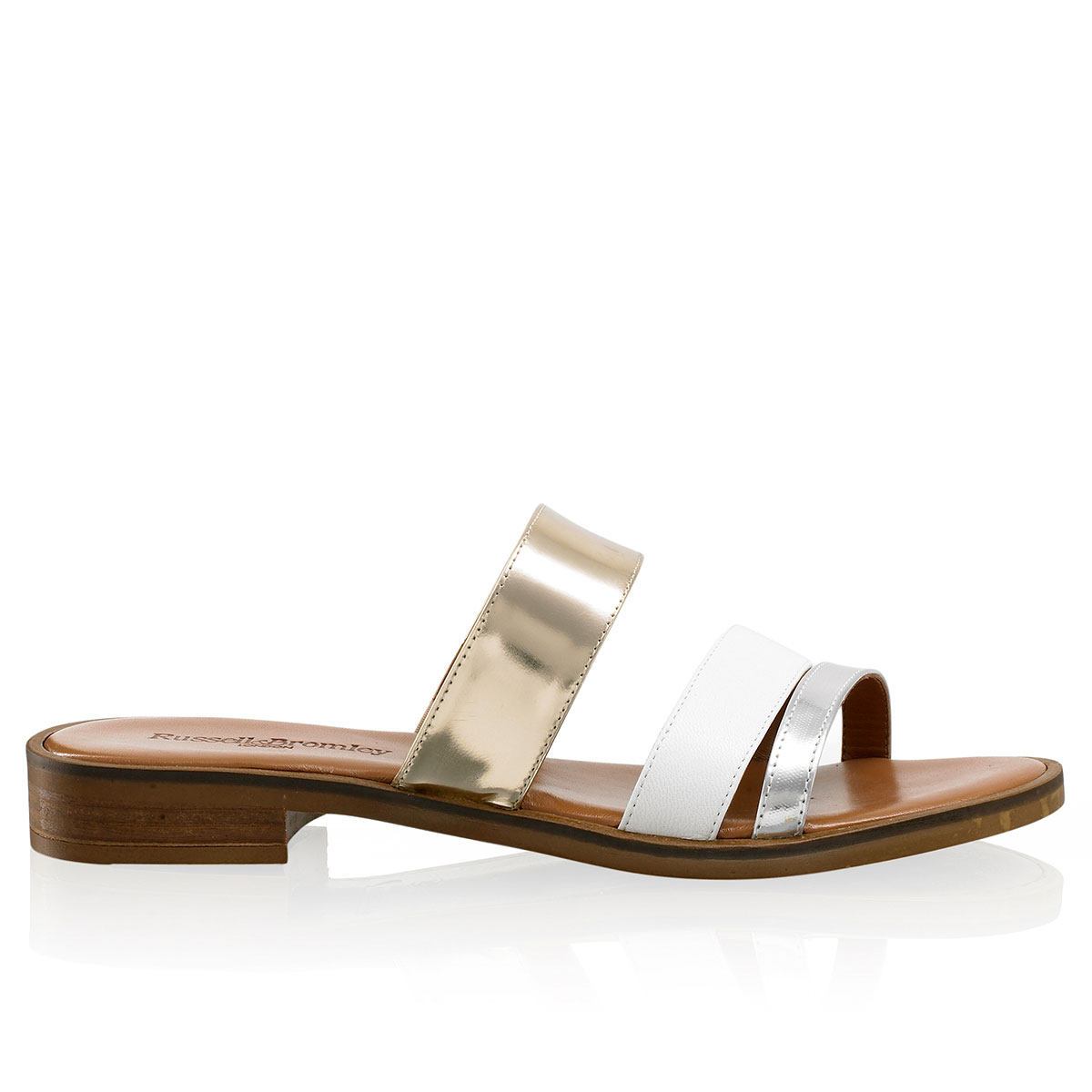 Russell & Bromley BLEEKER Three Strap Slide