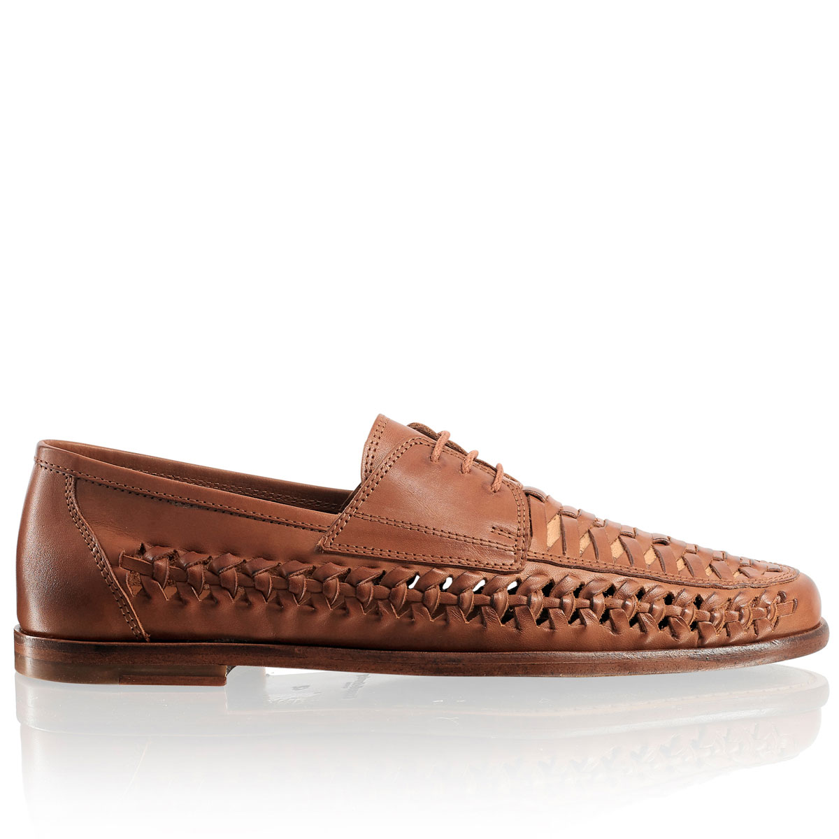 Russell & Bromley CUTLASS Woven Lace Up