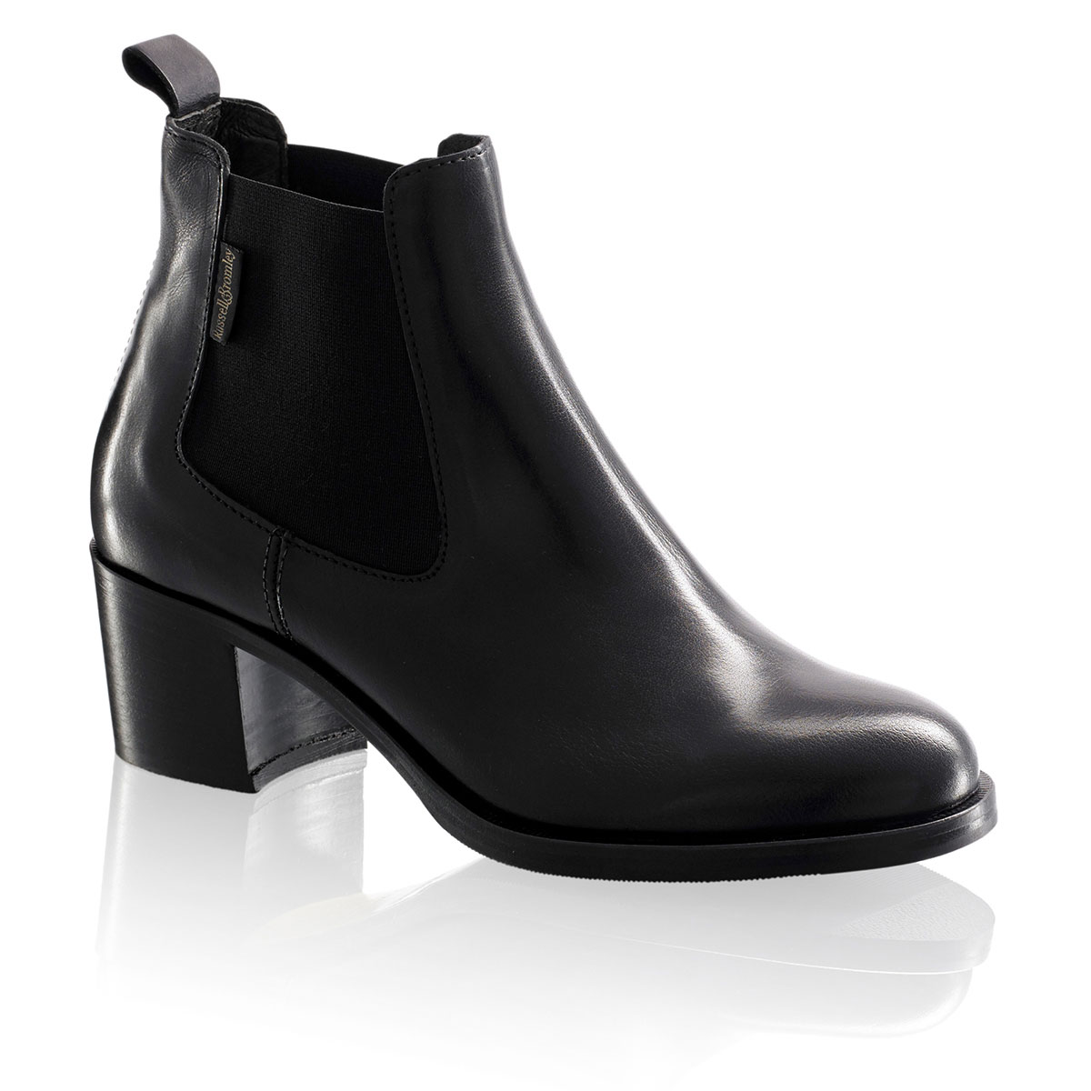 Russell & Bromley CHEYNE Block Heel Chelsea Boot