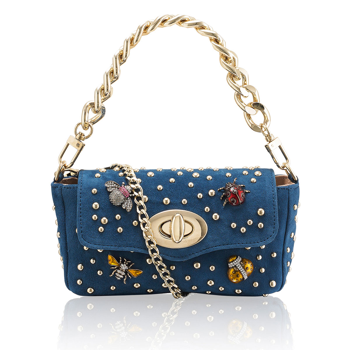 Russell & Bromley HUMBUG Bug Embellished Mini Bag