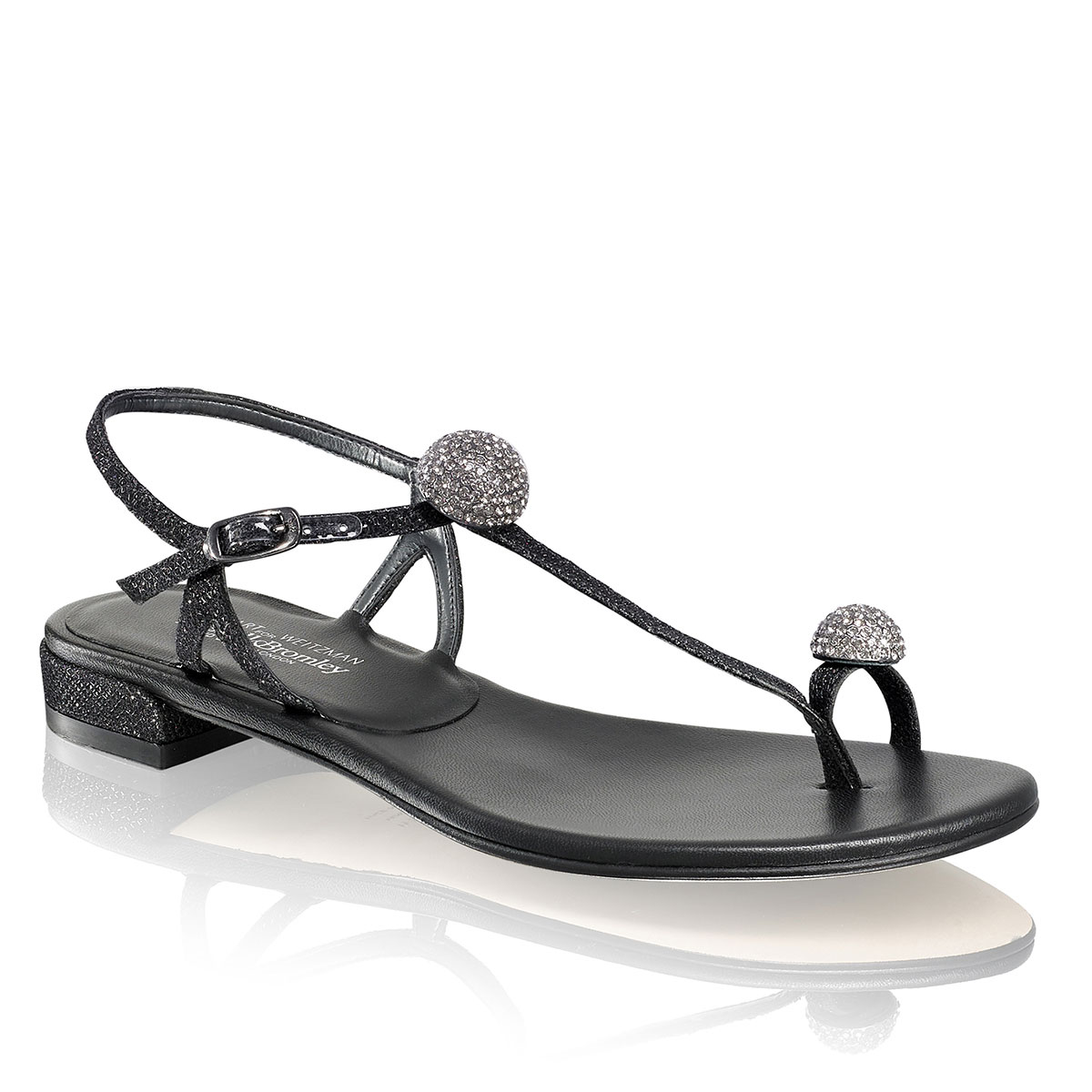 Russell & Bromley FIREBALLS Flat Jewelled Sandal