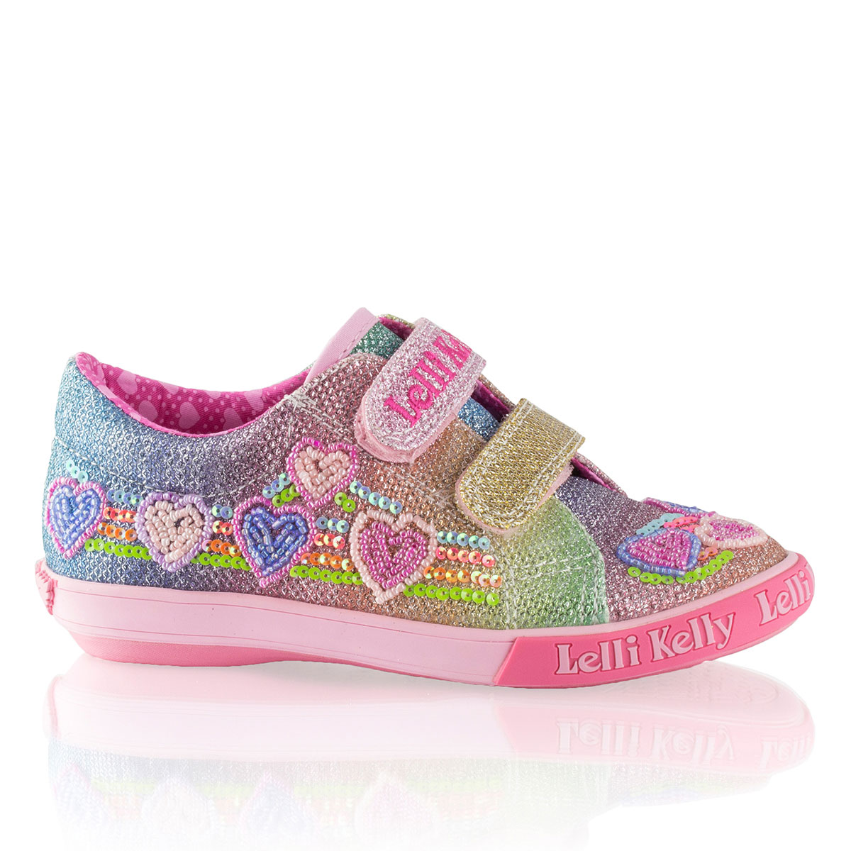 Russell & Bromley LK HEARTS Double Velcro Sneaker