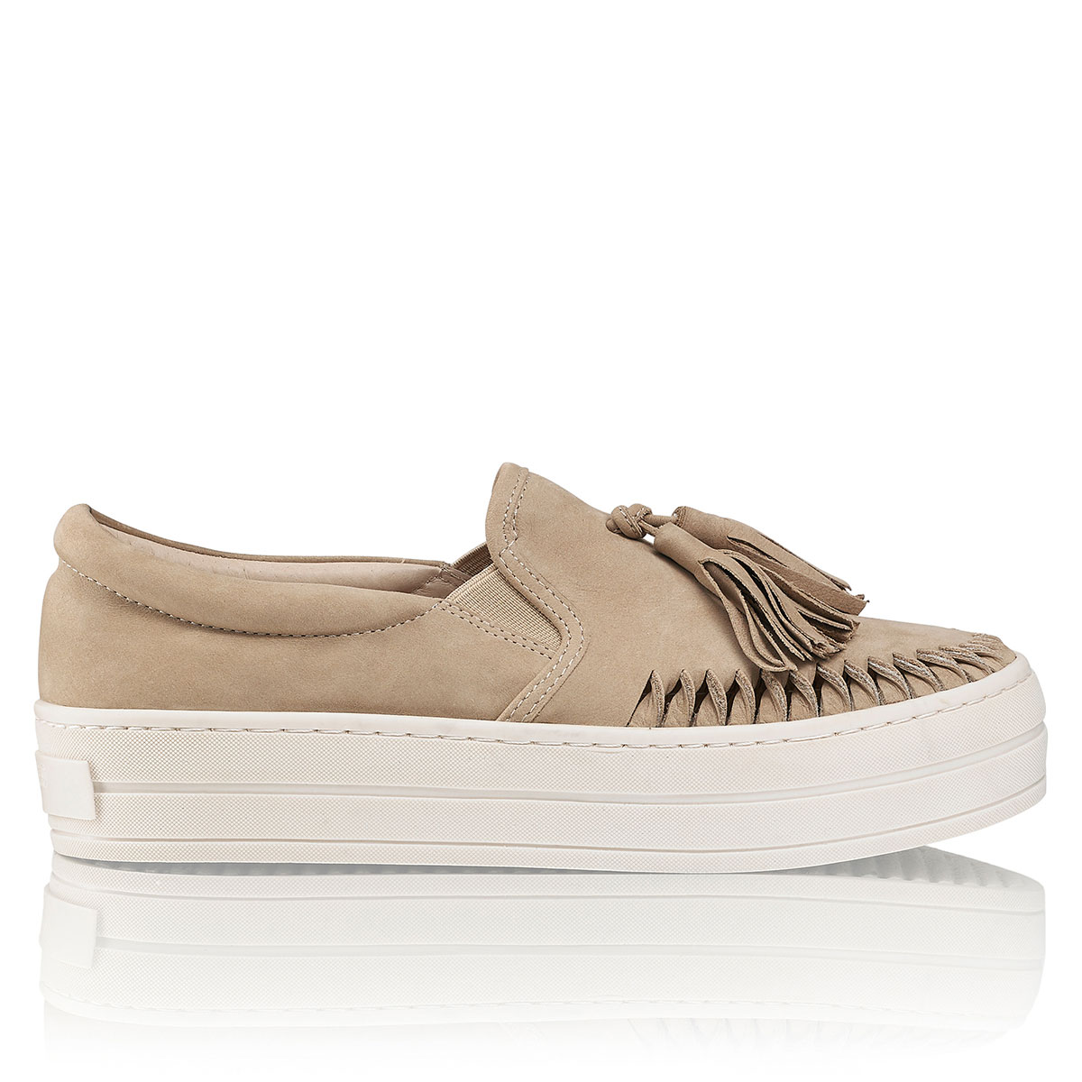 Russell & Bromley HOP J Tassel Flatform Sneaker