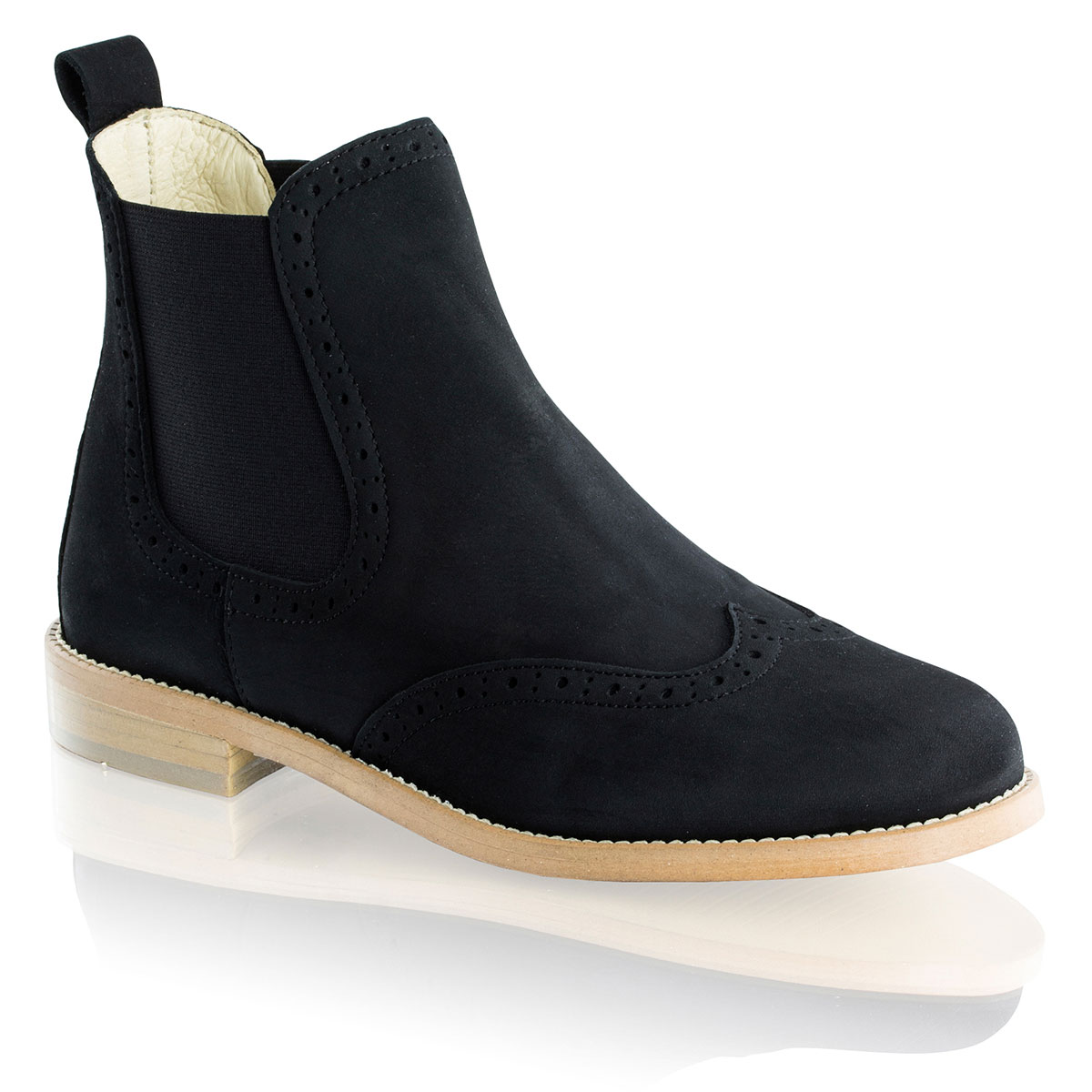 Russell & Bromley MORGAN Brogue Chelsea Boot