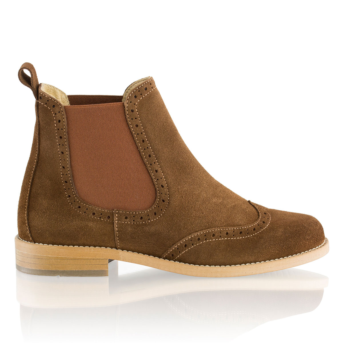 Russell & Bromley MORGAN Brogue Chelsea Boot