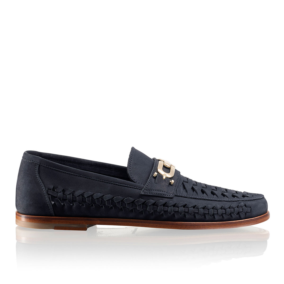 Russell & Bromley BUZZ CUT Woven Slip On Loafer