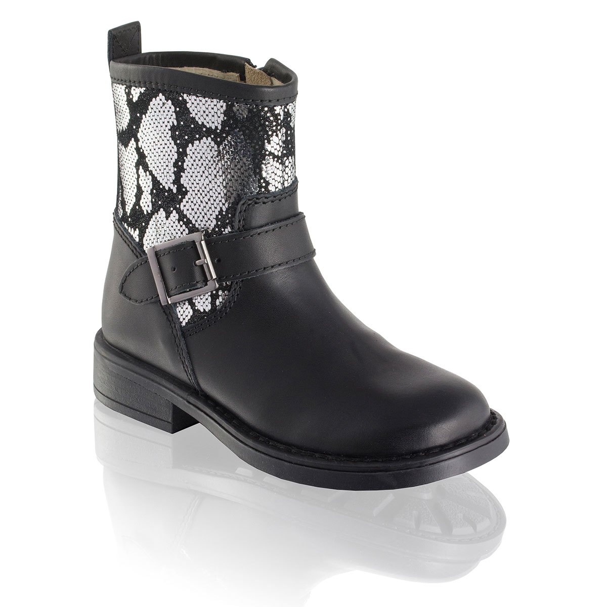 Russell & Bromley ZOE Buckle Trim Ankle Boot