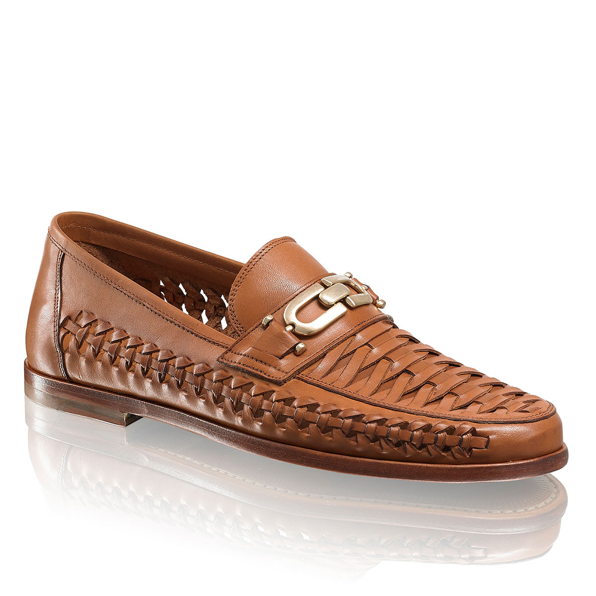 Russell & Bromley BUZZ CUT Woven Slip On Loafer