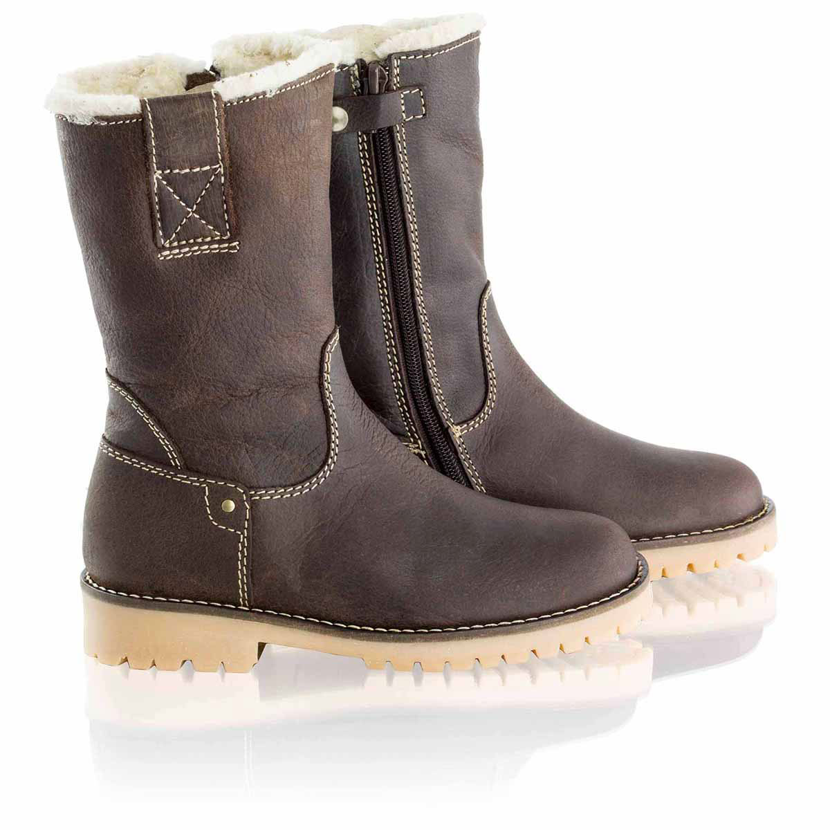 Russell & Bromley SHERPA Faux Shearling Lined Boot