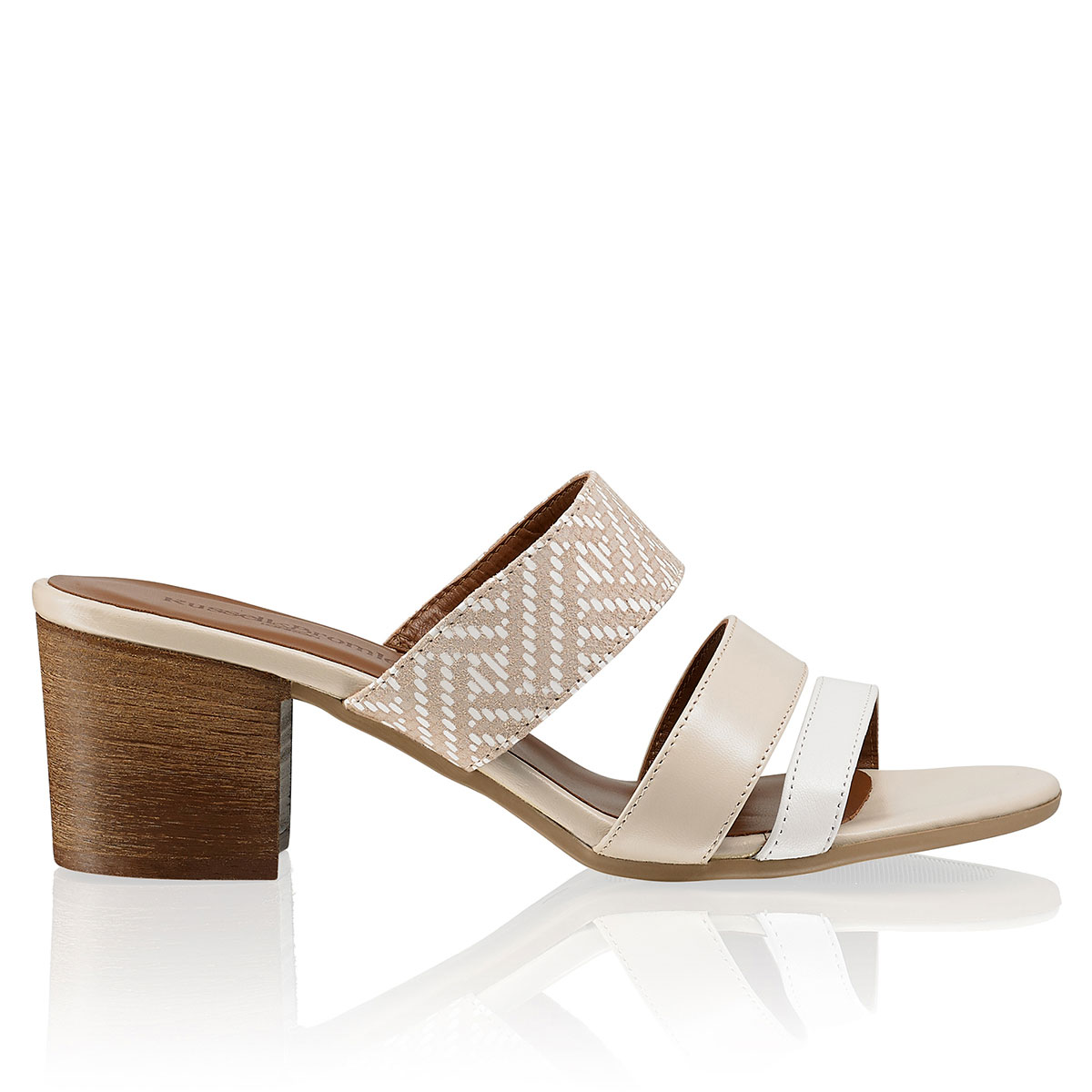 Russell & Bromley BLEEKERMID Block Strap Mule