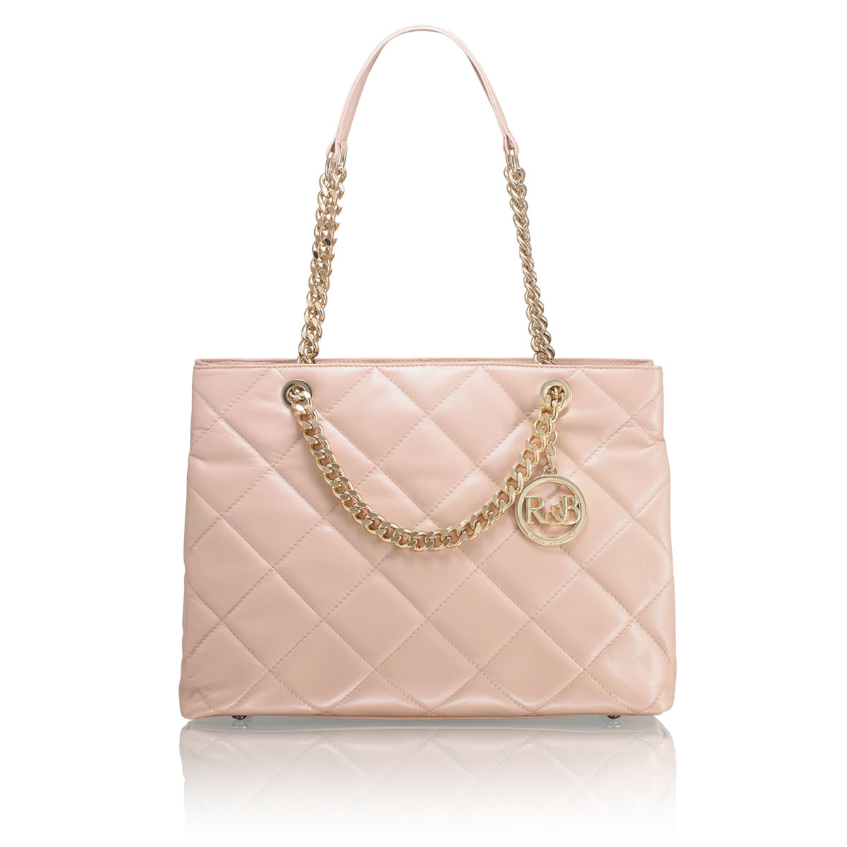 Russell & Bromley QUARTET Chain Trim Tote Bag