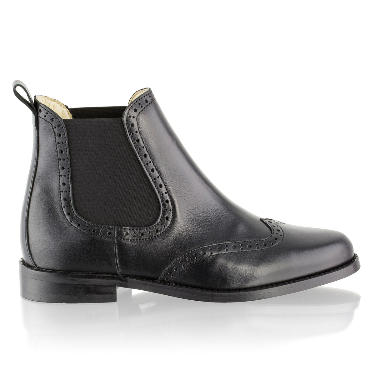 Russell & Bromley MORGAN Brogue Chelsea Boot