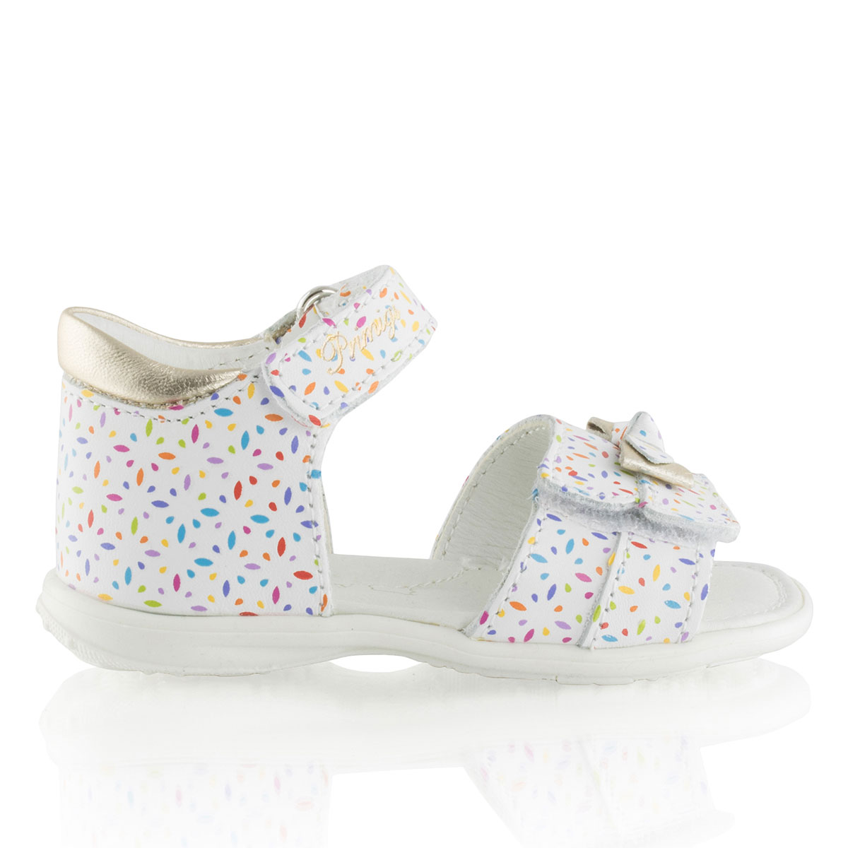 Russell & Bromley PR.BOW Bow Trim Velcro Sandal