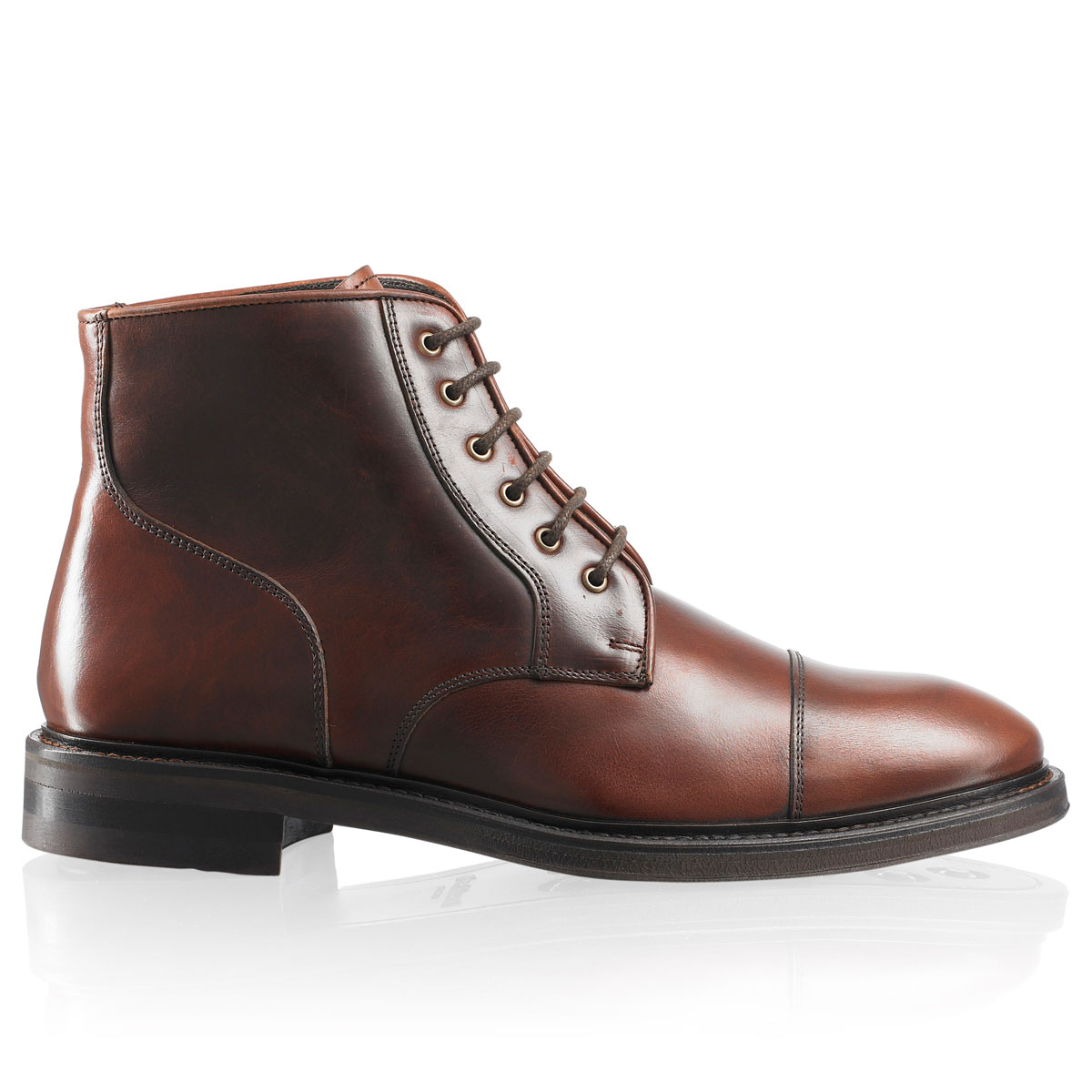 Russell & Bromley PORTOBELLO Toe Cap Lace Boot