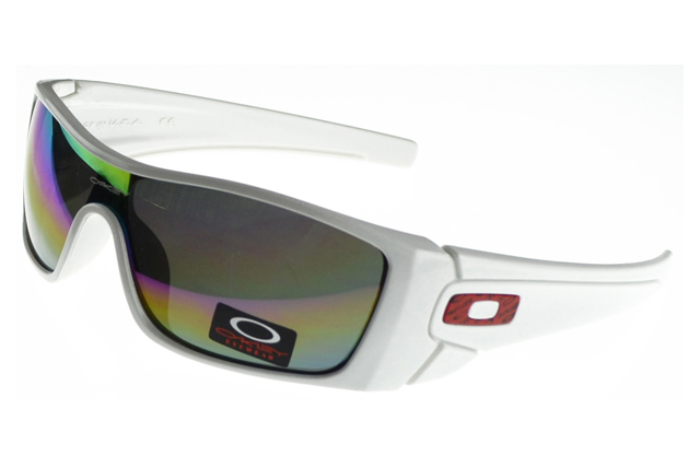 Oakley Batwolf Sunglasses White Frame Colored Lens