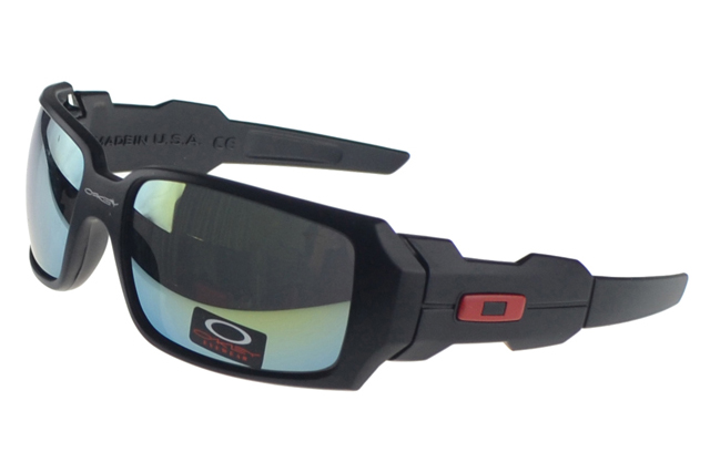Oakley Oil Rig Sunglasses Black Frame Colored Lens