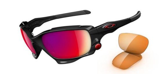 Oakley Jawbone Polished Black OO Red Iridium Sunglasses