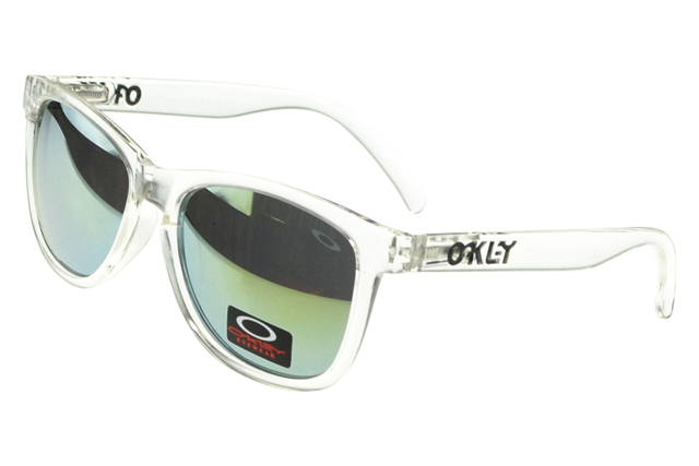 Oakley Frogskin Sunglasses white Frame black Lens