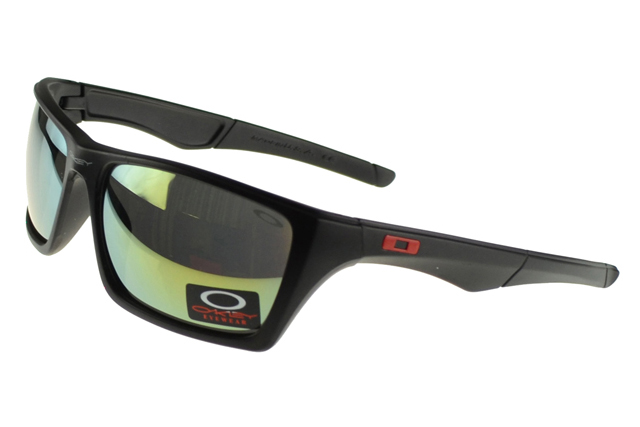 Oakley Polarized Sunglasses Black Frame Green Lens