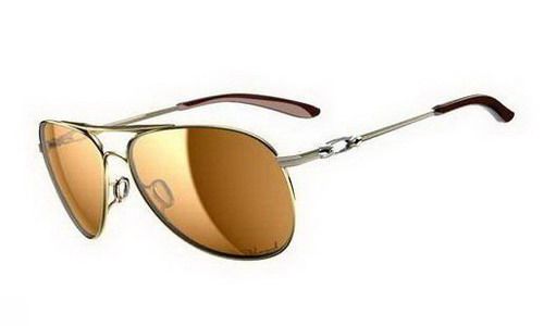 Oakley Daisy Chain Women Polished Gold Bronze Sunglasses