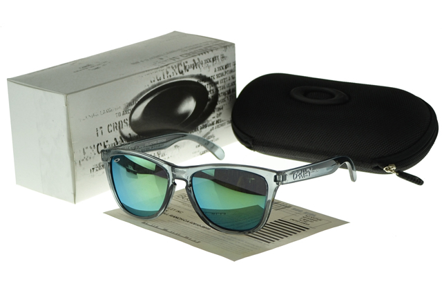 Oakley Frogskin Sunglasses crystall Frame blue Lens