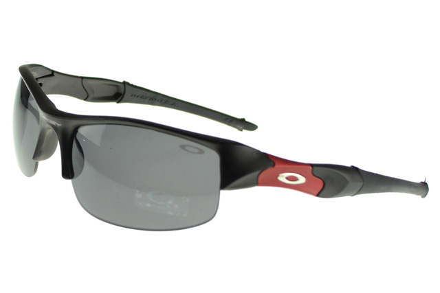 Oakley Flak Jacket Sunglasses black Frame blue Lens